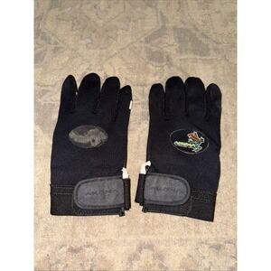 Akona‎ Neoprene Blend Gloves with Strap Mens Medium Scuba Black See Photos